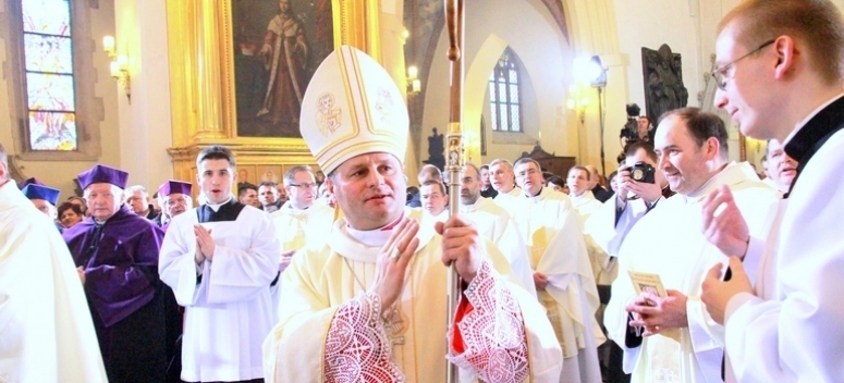 Pierwsza rocznica sakry biskupa Leszka Leszkiewicza