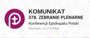 Komunikat z 378. Zebrania Plenarnego Konferencji Episkopatu Polski