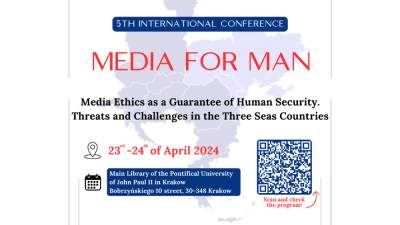 Już wkrótce odbędzie się 5.Międzynarodowa Konferencja Media for Man