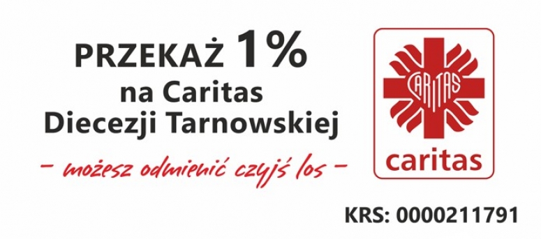 1 procent dla Caritas Diecezji Tarnowskiej