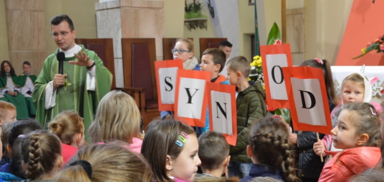 Kazanie synodalne dla dzieci w Brzesku