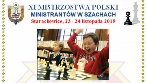Zaproszenie na XI Mistrzostwa Polski Ministrantów w Szachach