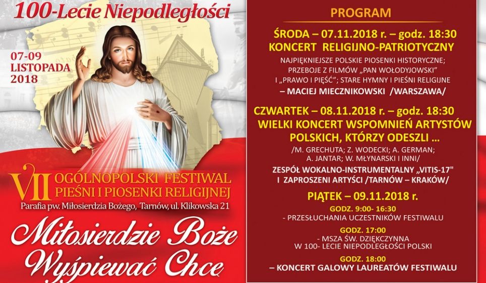 Zbliża się Ogólnopolski Festiwal „Miłosierdzie Boże Wyśpiewać Chcę” - Zgłoszenia