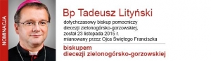 Bp Tadeusz Lityński - biskupem diecezjalnym w Zielonej Górze