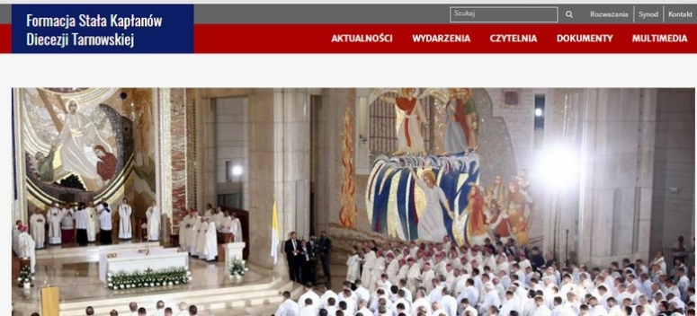 Nowa odsłona strony www poświęconej formacji kapłańskiej